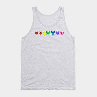 Colorful Woodland Critters Tank Top